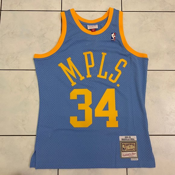 Mitchell & Ness NBA Split Swingman Jersey La Lakers 1996 Shaquille O'Neal Jerseys